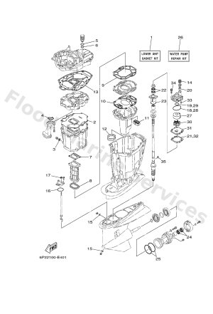Diagram for REPAIR KIT 2