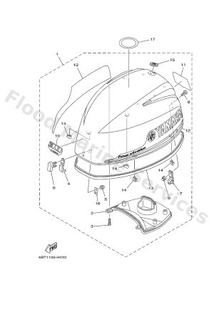 Diagram for TOP COWLING