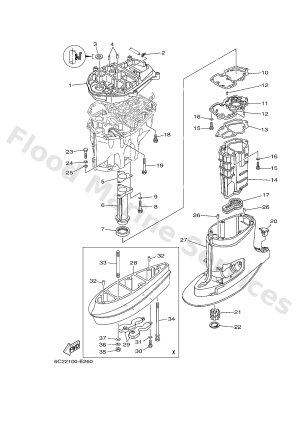 Diagram for UPPER CASING