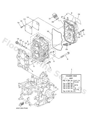 Diagram for CYLINDER & CRANKCASE 2