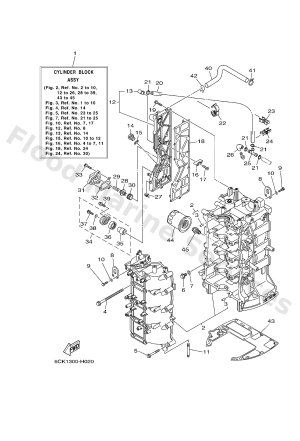 Diagram for CYLINDER & CRANKCASE 1