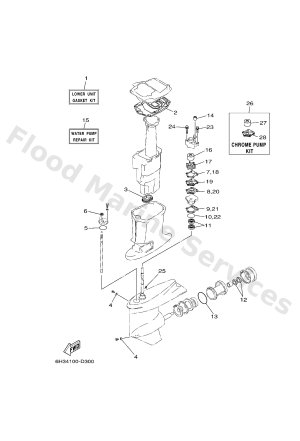 Diagram for REPAIR KIT 2