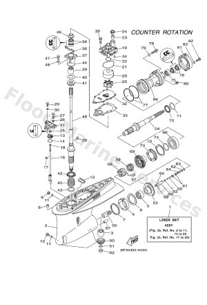Diagram for LOWER CASING & DRIVE 3