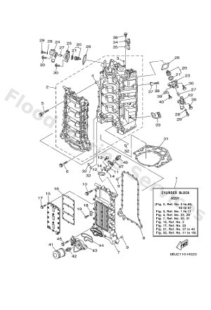 Diagram for CYLINDER & CRANKCASE 1
