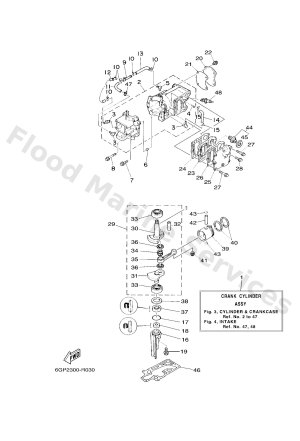 Diagram for CYLINDER & CRANKCASE