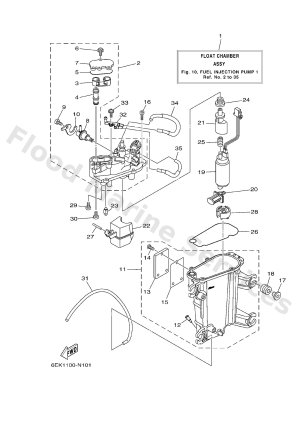 Diagram for FUEL INJECTION PUMP 1