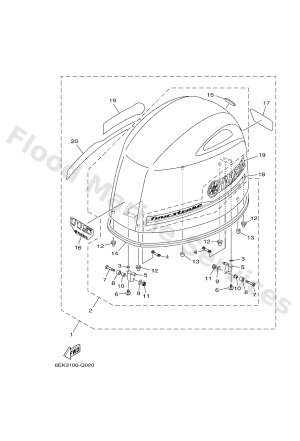 Diagram for TOP COWLING