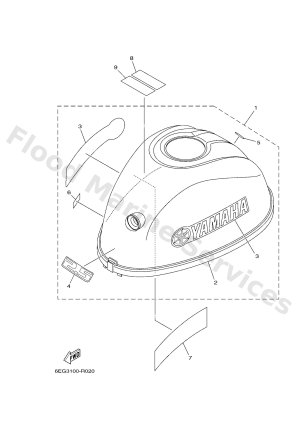 Diagram for TOP COWLING