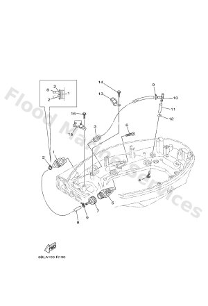 Diagram for BOTTOM COWLING 2