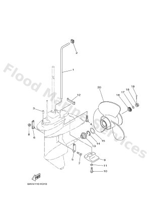 Diagram for LOWER CASING & DRIVE 2