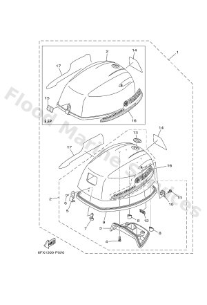 Diagram for TOP COWLING