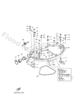 Diagram for BOTTOM COWLING 1