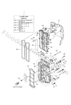 Diagram for CYLINDER & CRANKCASE 2