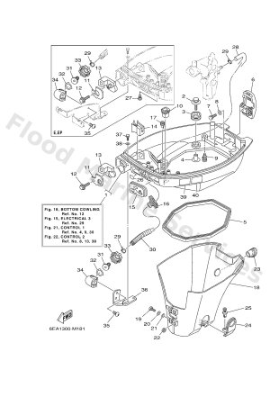 Diagram for BOTTOM COWLING