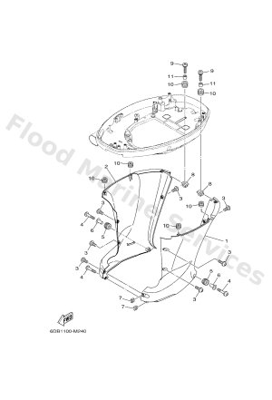 Diagram for BOTTOM COWLING 2