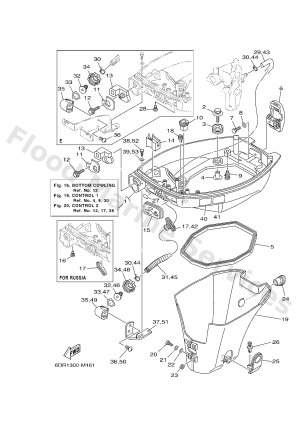 Diagram for BOTTOM COWLING