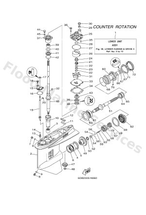Diagram for LOWER CASING & DRIVE 3