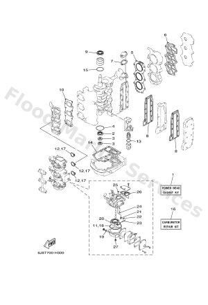Diagram for REPAIR KIT 1