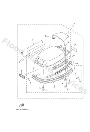 Diagram for TOP COWLING