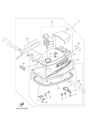Diagram for TOP COWLING