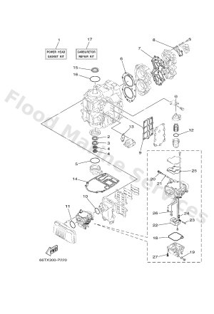 Diagram for REPAIR KIT 1