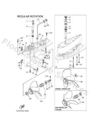 Diagram for LOWER CASING & DRIVE 2