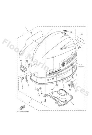 Diagram for TOP COWLING