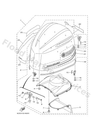 Diagram for TOP COWLING