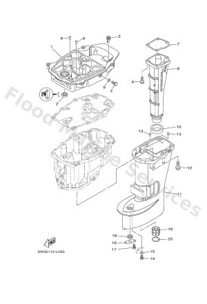 Diagram for UPPER CASING
