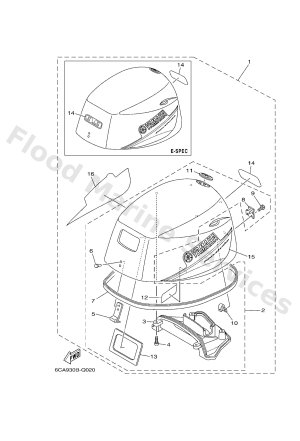 Diagram for TOP COWLING