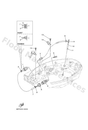 Diagram for BOTTOM COWLING 2