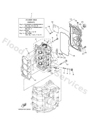 Diagram for CYLINDER & CRANKCASE 2