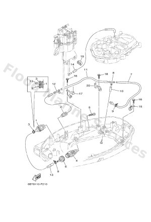 Diagram for BOTTOM COWLING 2
