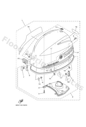 Diagram for TOP COWLING