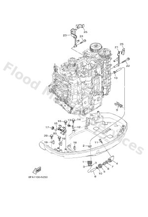 Diagram for BOTTOM COWLING 3