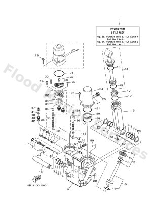 Diagram for POWER TRIM & TILT ASSY 1