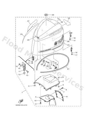 Diagram for TOP COWLING