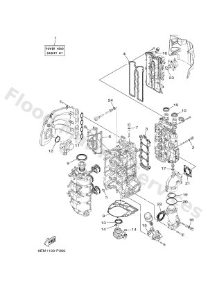 Diagram for REPAIR KIT 1