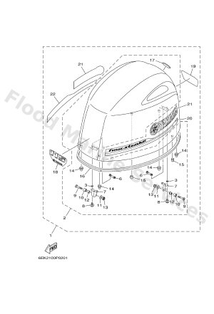 Diagram for TOP COWLING