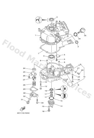 Diagram for CYLINDER & CRANKCASE 2