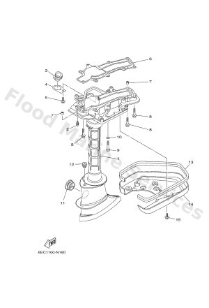 Diagram for UPPER CASING