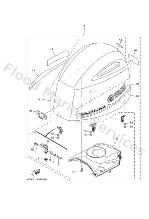 Diagram for TOP COWLING