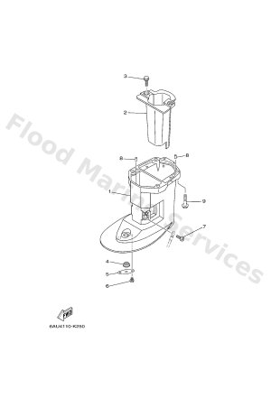 Diagram for UPPER CASING