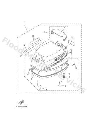 Diagram for TOP COWLING