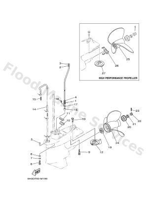 Diagram for LOWER CASING & DRIVE 2