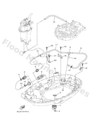 Diagram for BOTTOM COWLING 2