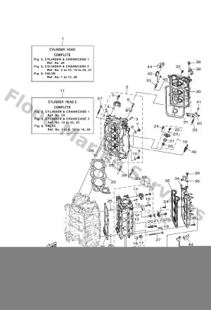 Diagram for CYLINDER & CRANKCASE 2