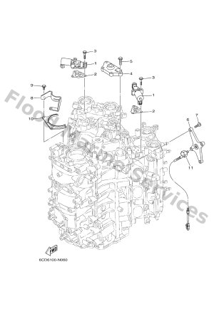 Diagram for CYLINDER & CRANKCASE 3