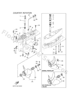 Diagram for LOWER CASING & DRIVE 4