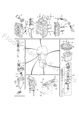 Diagram for SCHEDULED SERVICE PARTS
